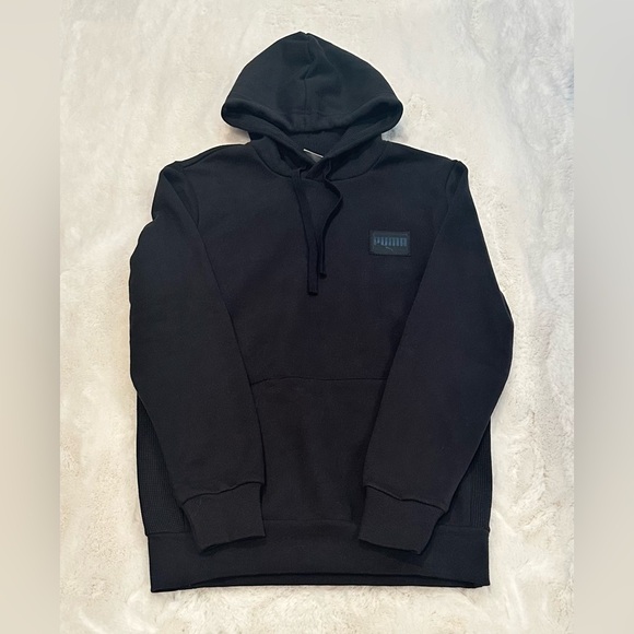 PUMA Men's Pullover Regular Fit Kangaroo Pocket Hoodie - Picture 5 of 7